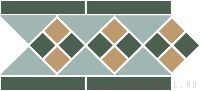 Octagon New Border Lisbon 1 Strip (Tr13 Dots18+03 Strips18) 15x28